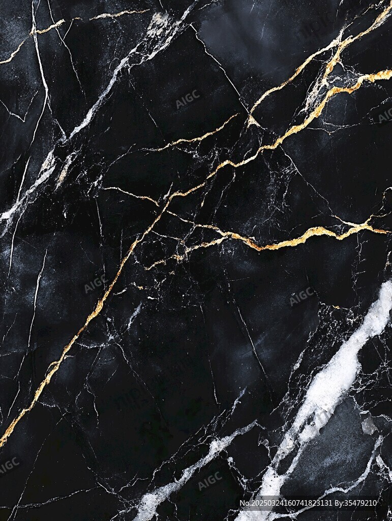 黑金大理石纹理