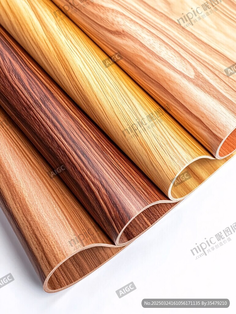 多样木纹地板革展示