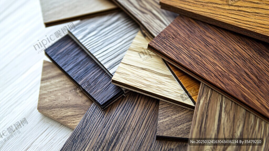 多样木纹板材展示