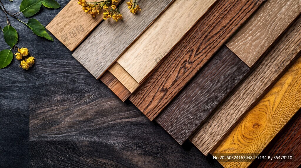 多样木纹板材展示