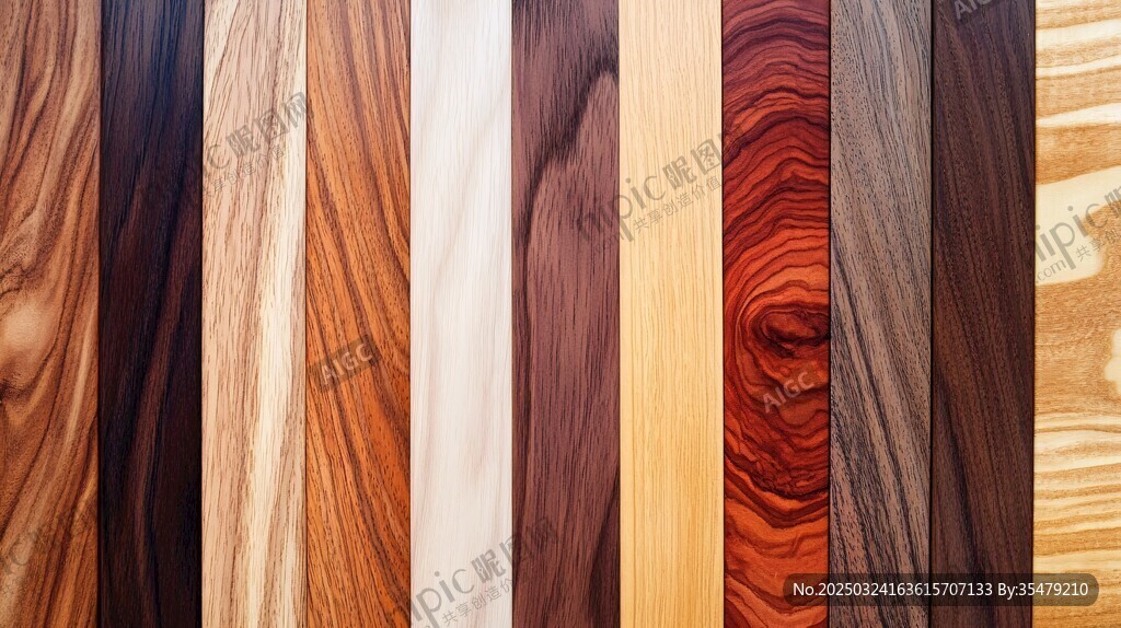 多样木纹展示