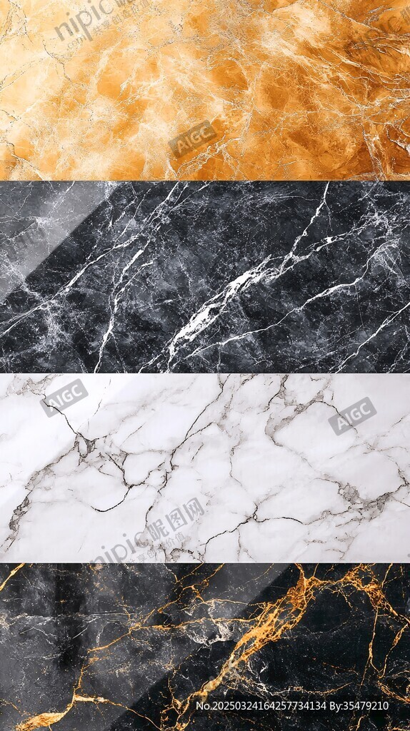 多样大理石纹理展示