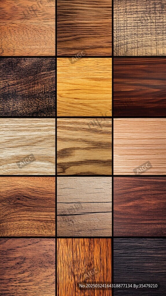 多样木材纹理展示