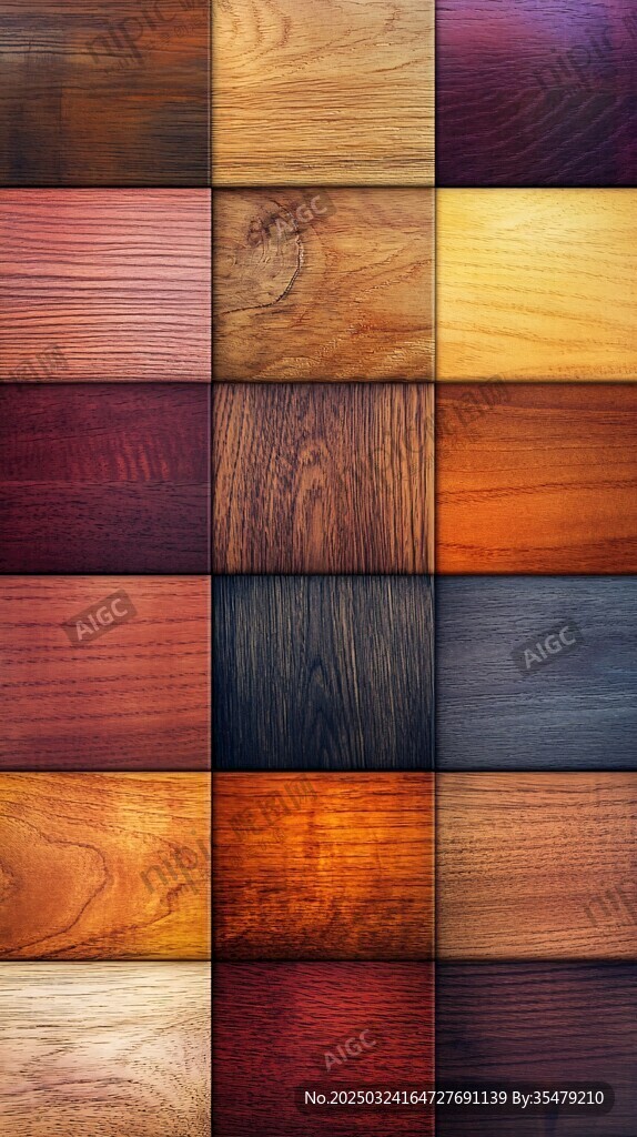 多样木材纹理展示