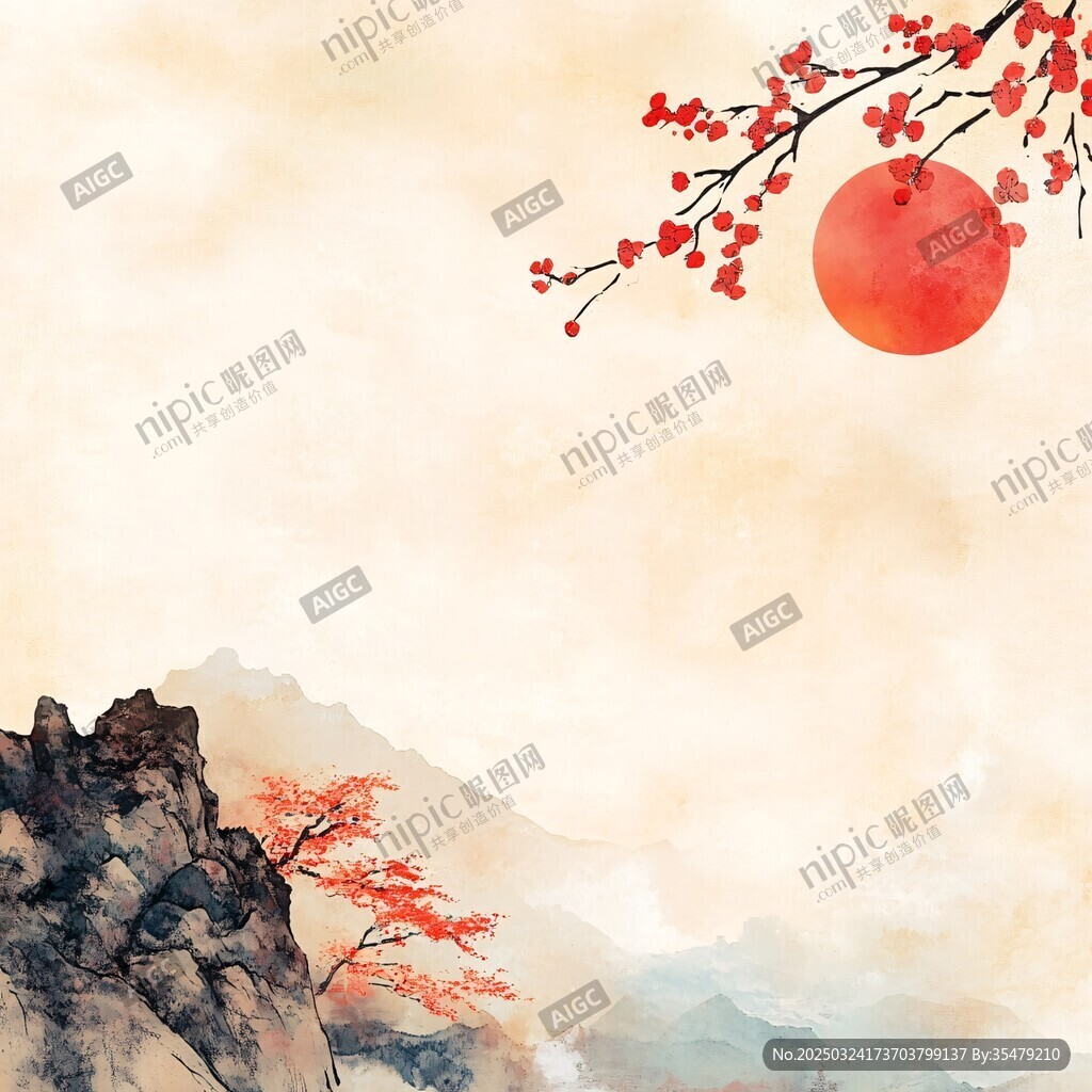 水墨画