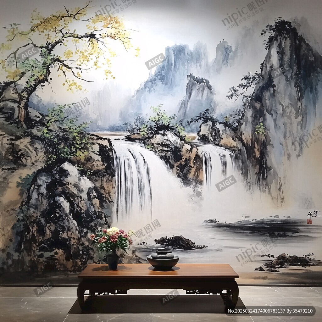 水墨画