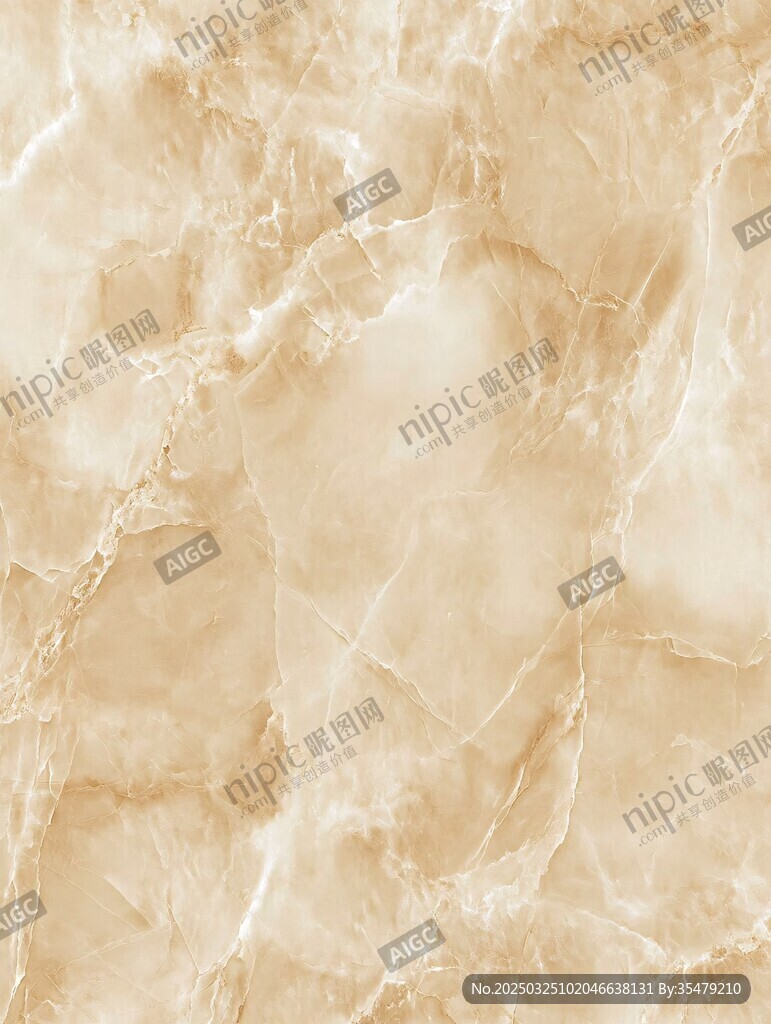 米黄色大理石纹理背景图