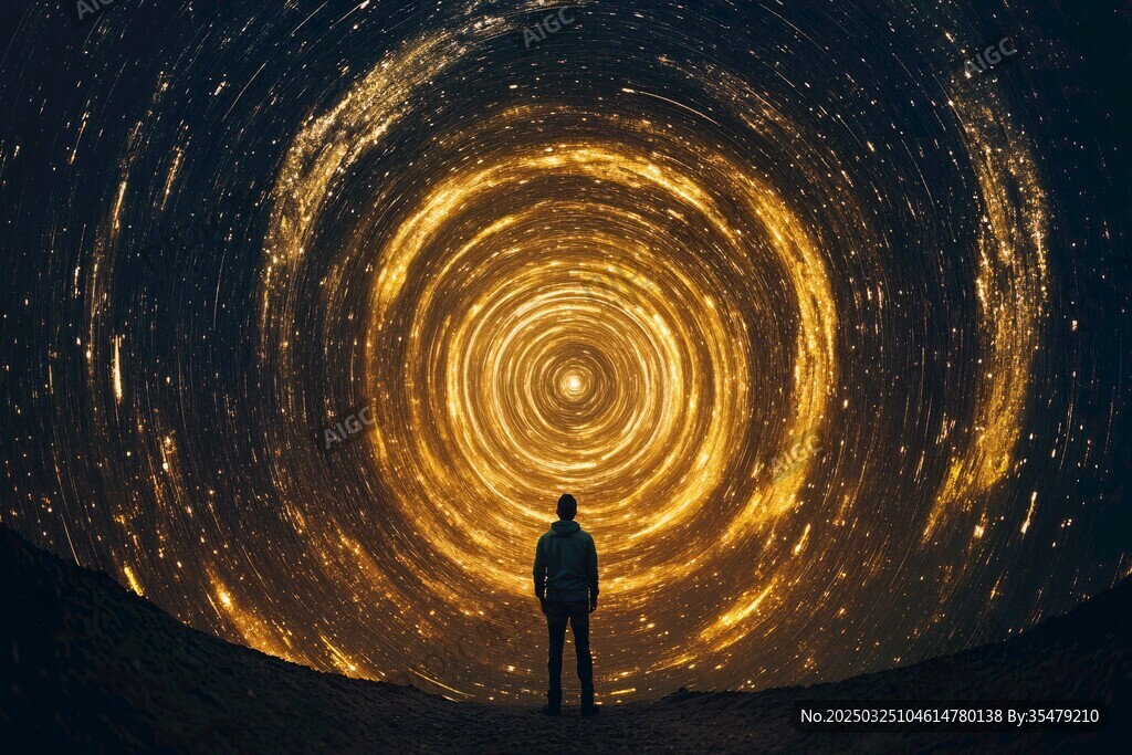 人望璀璨宇宙旋涡