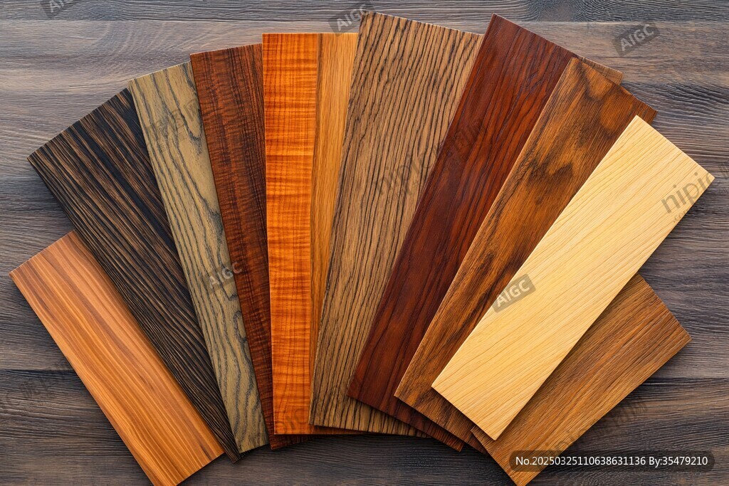 多样木纹板材展示
