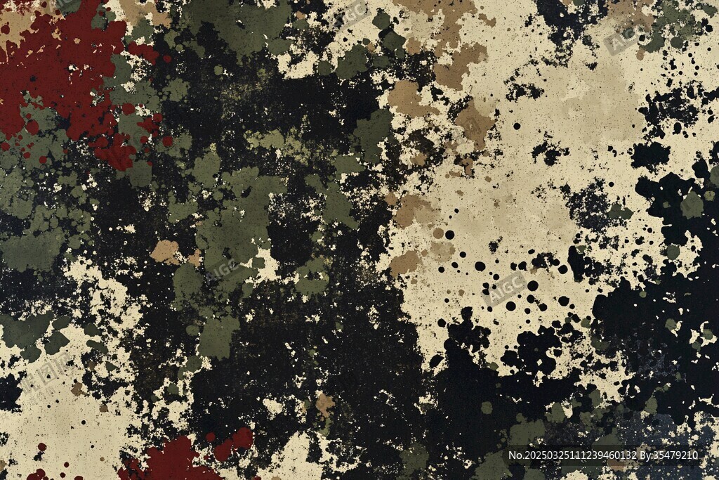 多彩斑驳迷彩图案背景