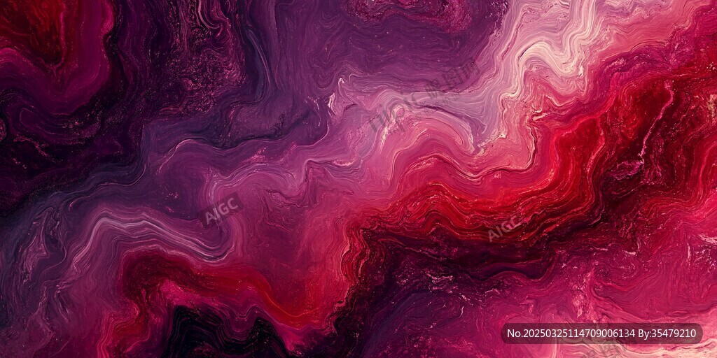 梦幻炫彩流体纹理背景图