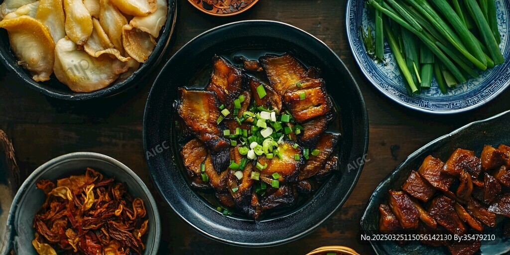 丰盛中式菜肴美食大赏