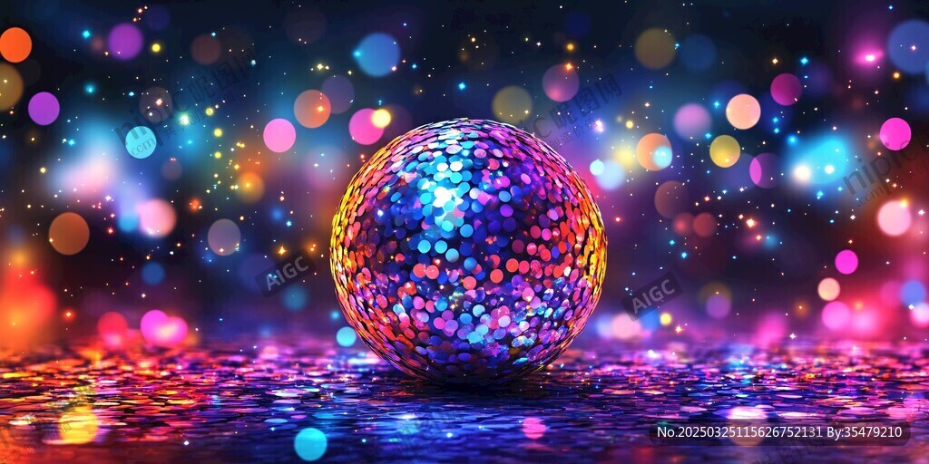 梦幻迪斯科球 绚丽光影世界