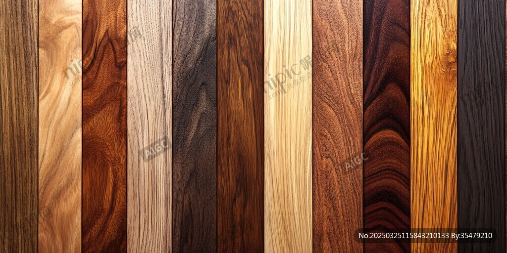 多样木材纹理展示