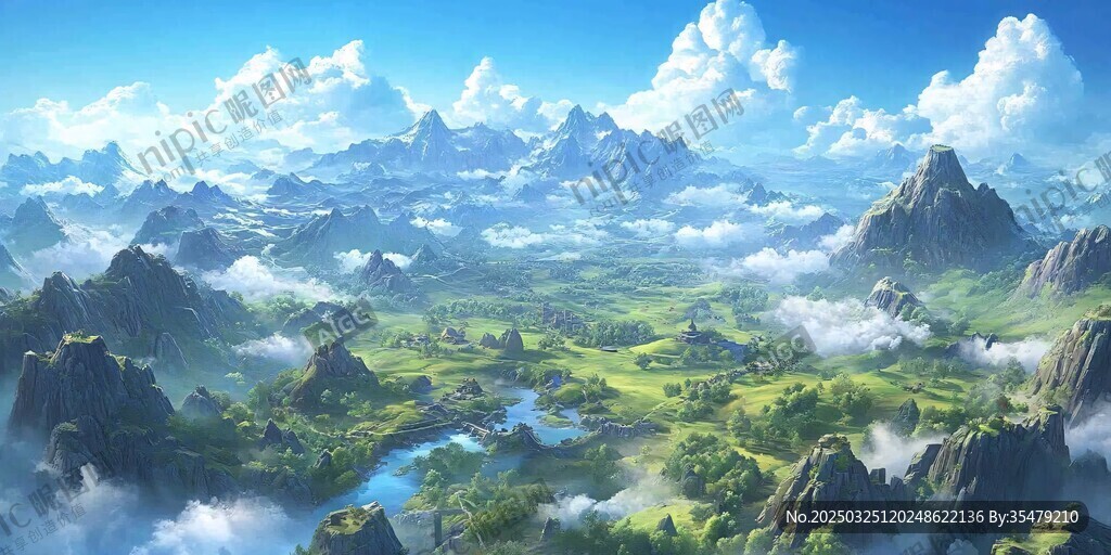 梦幻山水间 仙境般美景