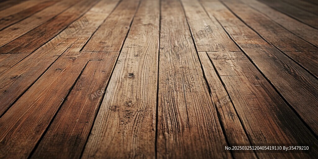 复古木质地板纹理特写