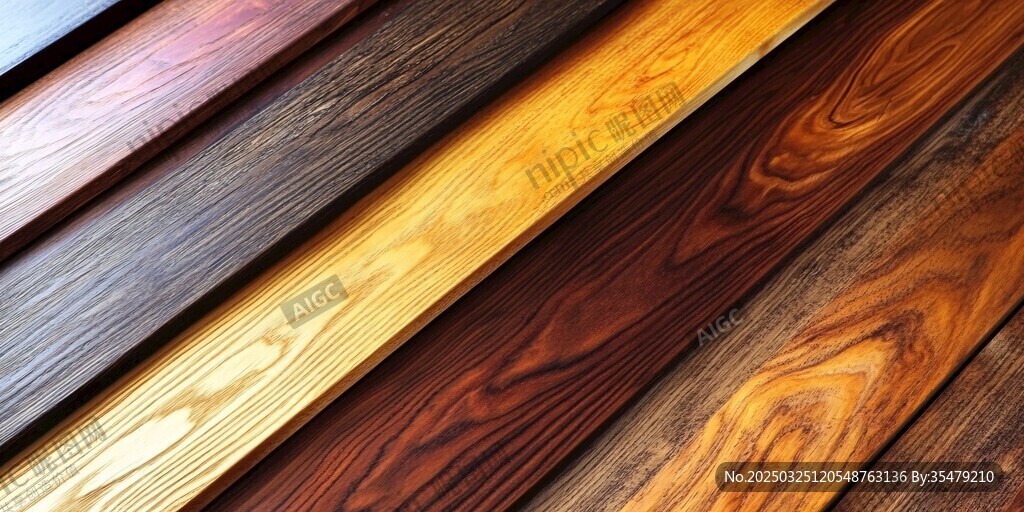 多样实木地板纹理展示