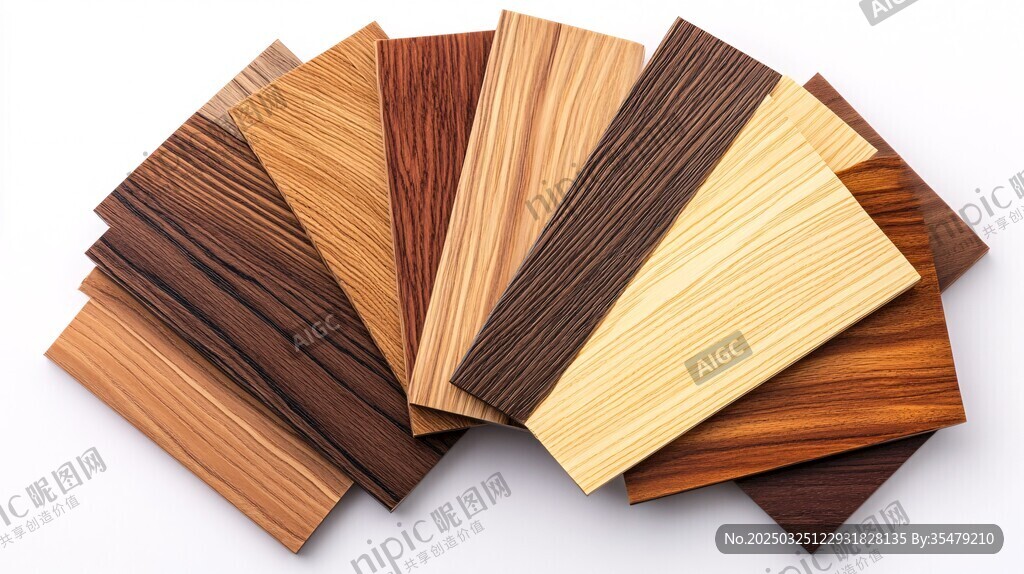多样木纹板材展示