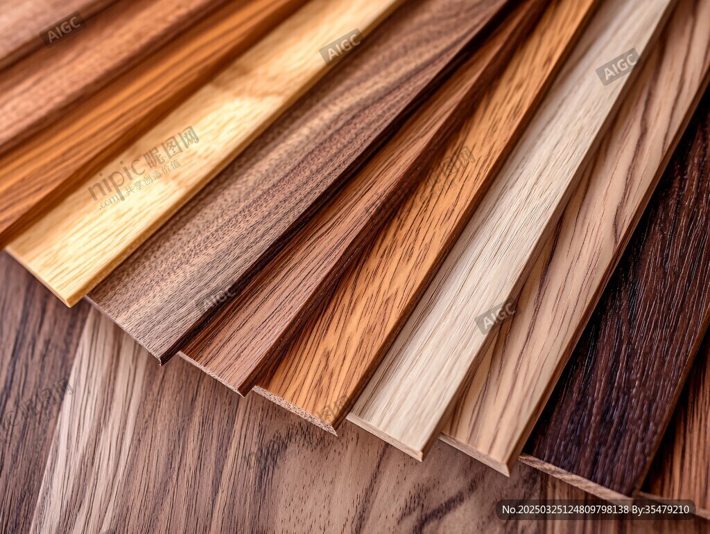 多样木纹板材展示