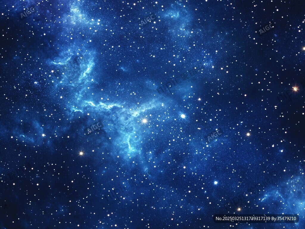 梦幻深邃的浩瀚星空