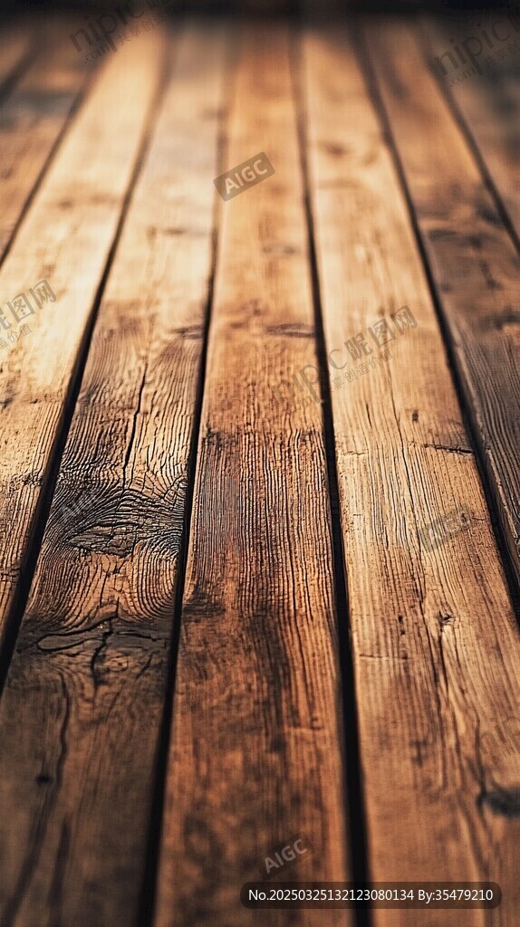 复古木质地板纹理特写