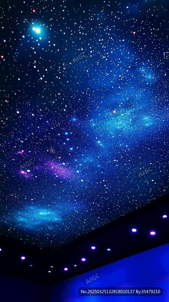 梦幻星空天花板