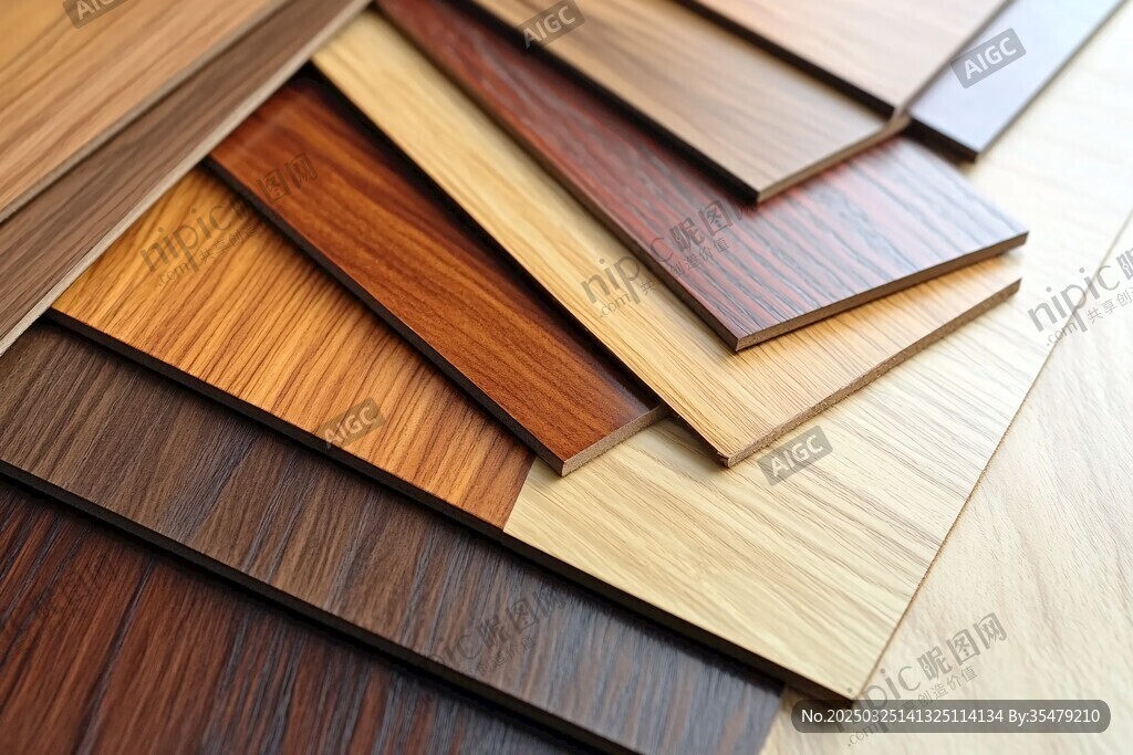 多样木纹板材展示