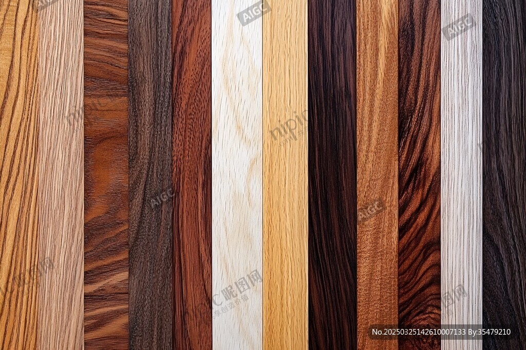 多样木材纹理展示