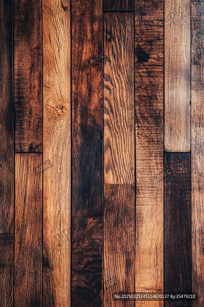 复古木质纹理墙面