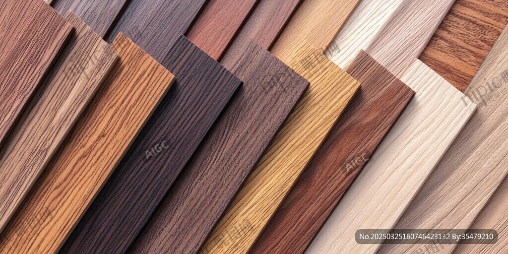 多样木纹板材展示
