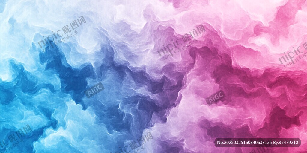 梦幻色彩流体背景图