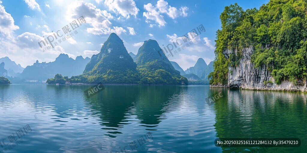 漓江山水美景如画