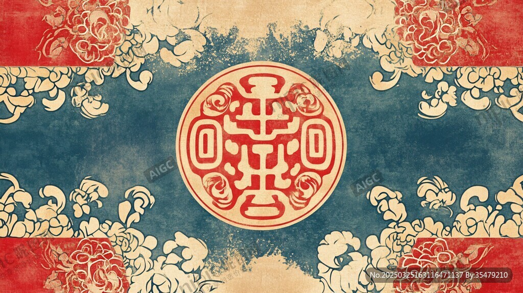 中式传统花纹吉祥图案