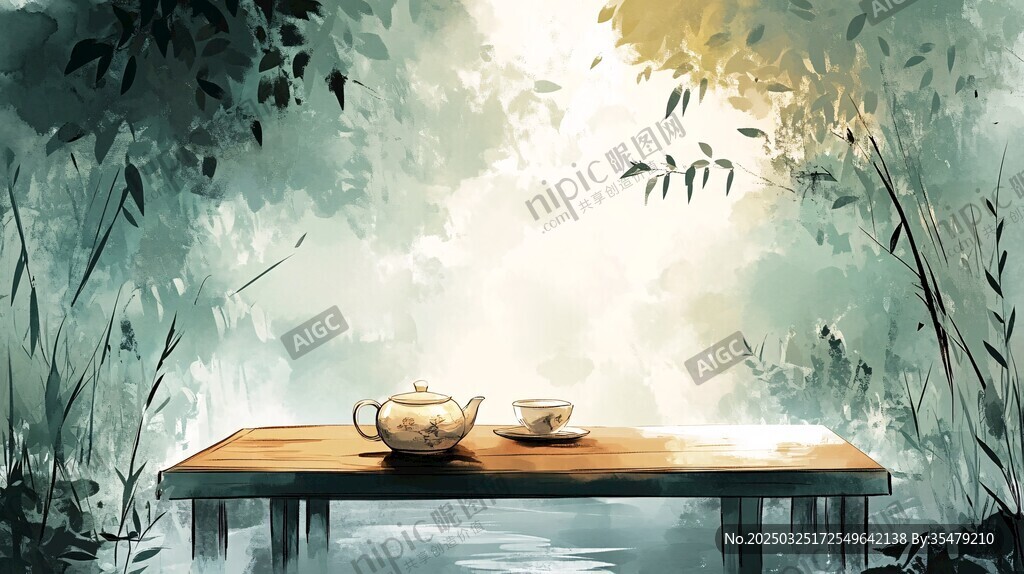 林间茶桌 静谧品茶之境