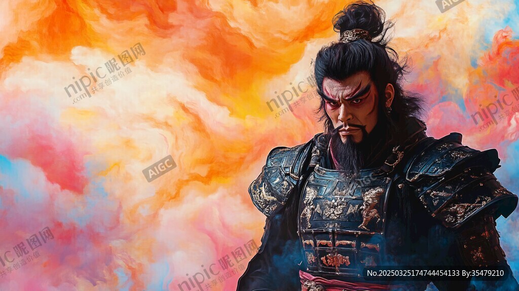 古风武将英姿