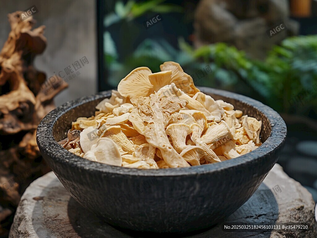 碗中美味干制菌类食材