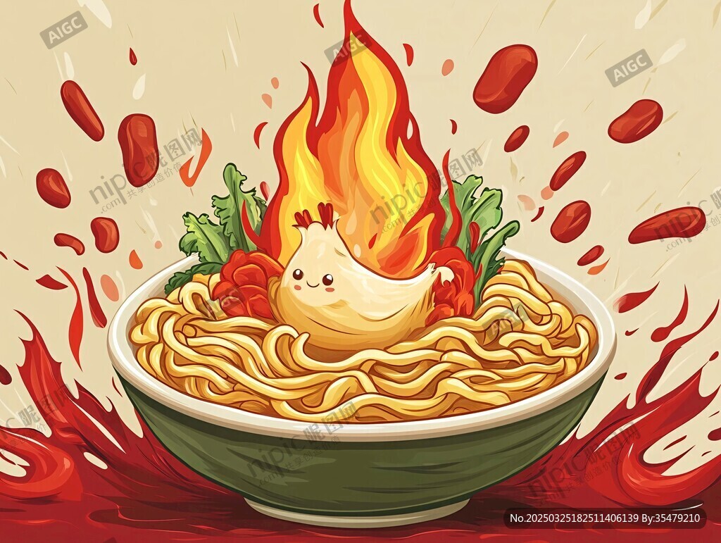 火辣小鸡面 舌尖上的热辣
