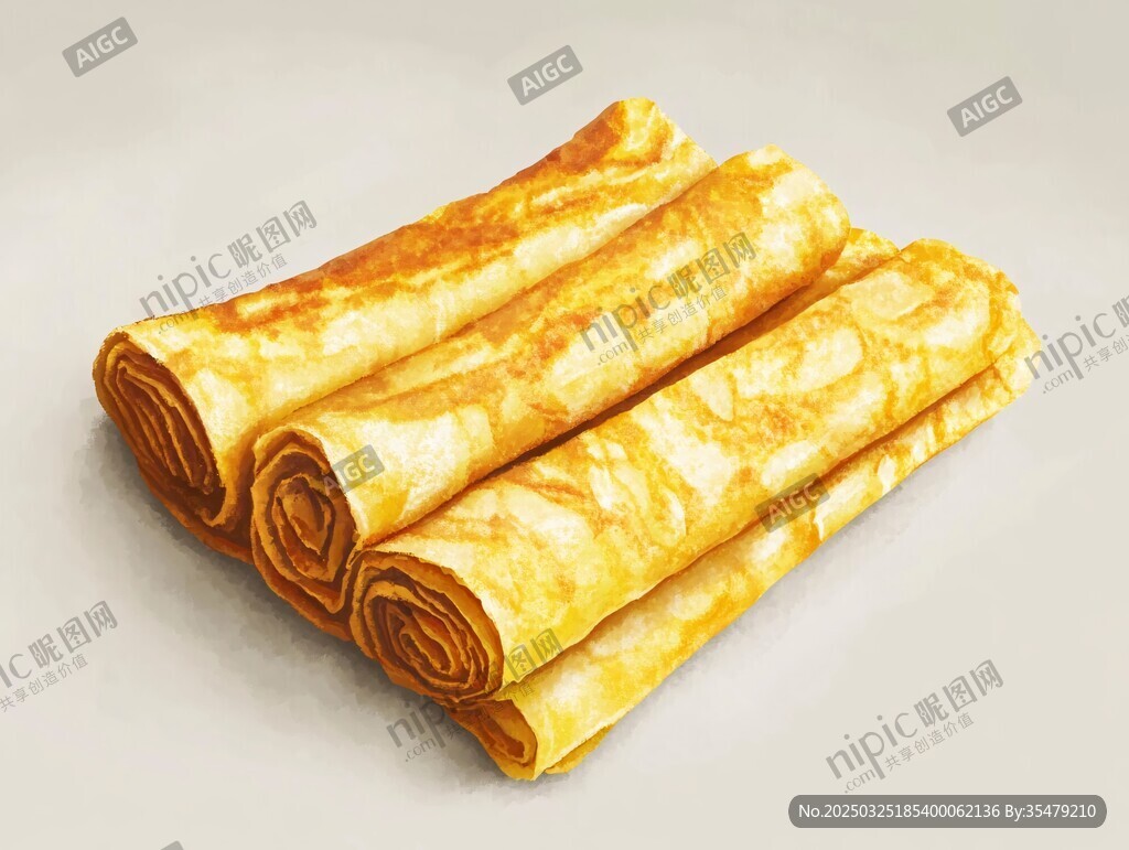 美味蛋卷 诱人可口