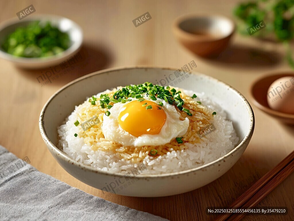 日式溏心蛋盖饭 美味诱人