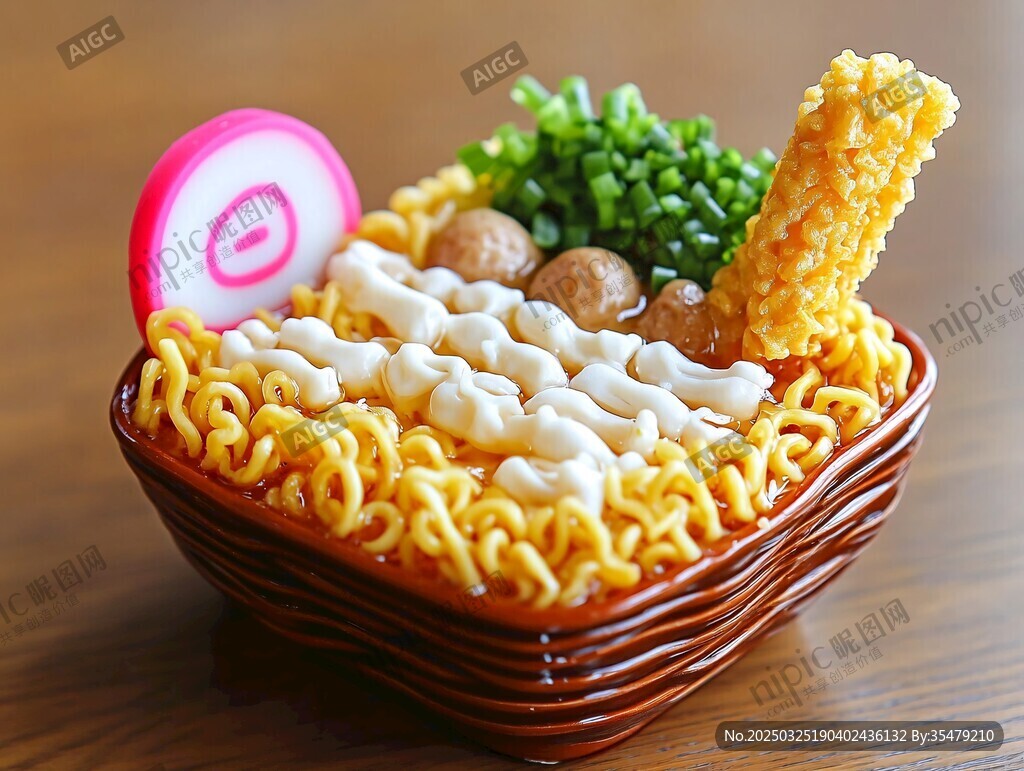 美味泡面料理拼盘