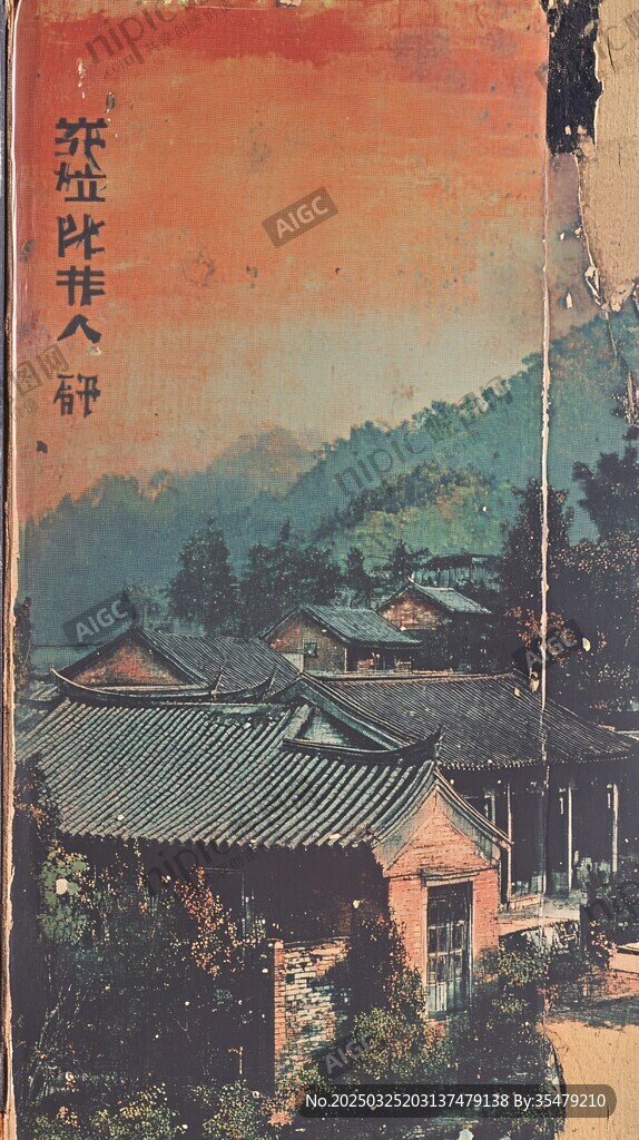 古村景致 东坡书人辞