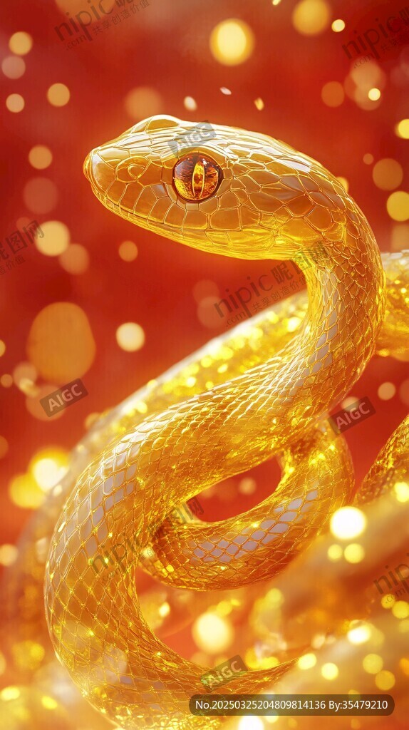 金色灵蛇 闪耀梦幻之光