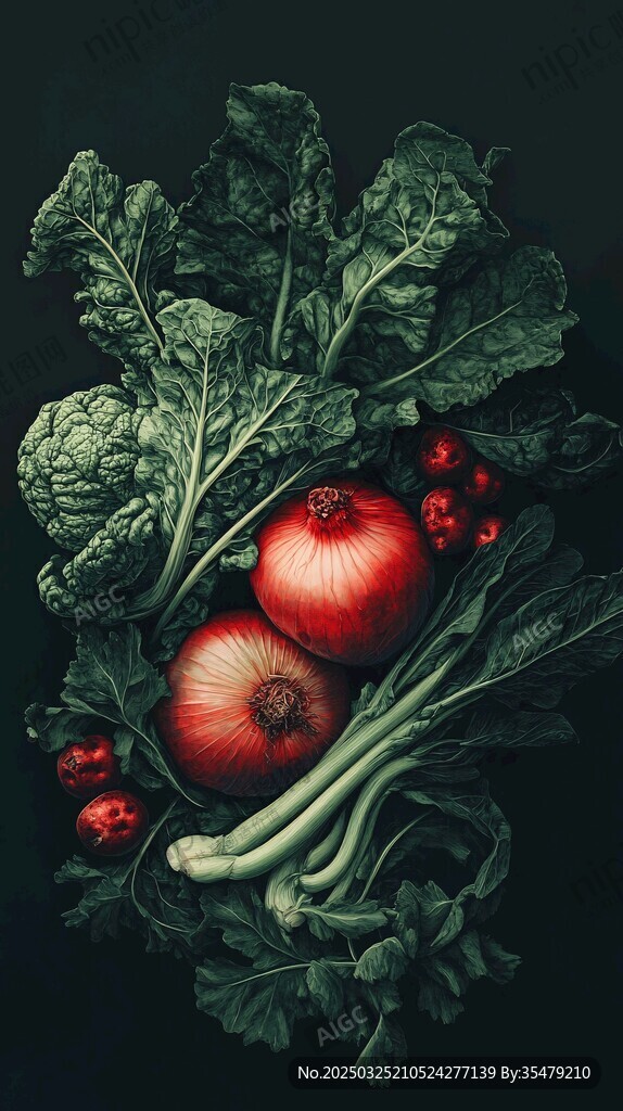 新鲜蔬菜组合