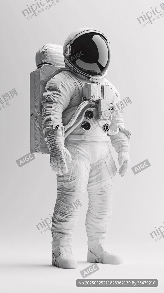 太空宇航员形象展示