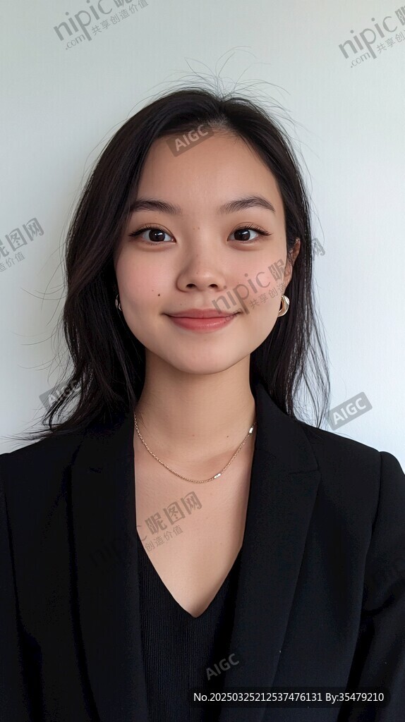职业女性半身形象照