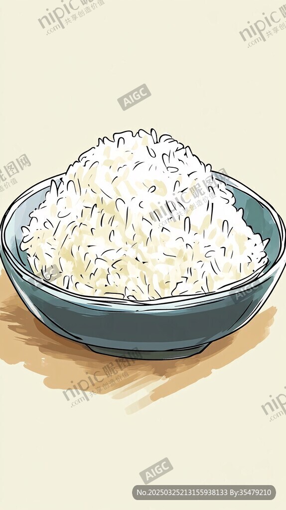 一碗白米饭