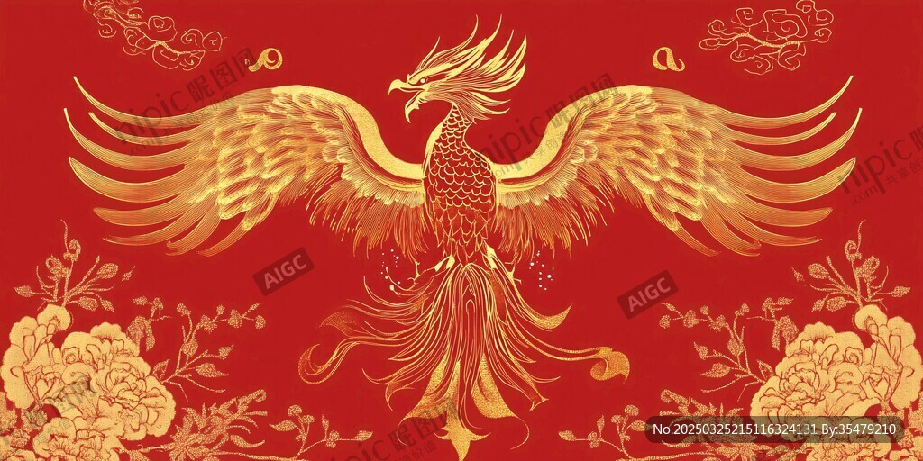 金凤凰祥瑞图