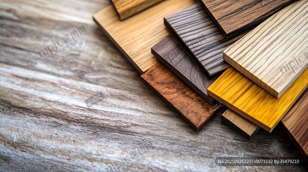 多样木纹板材展示