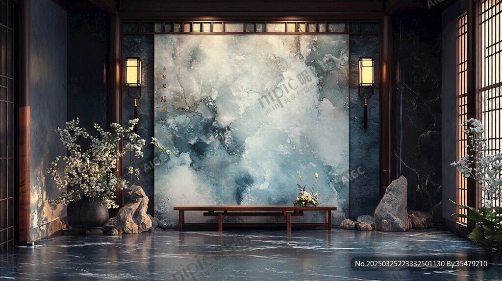 中式雅致茶室空间意境美