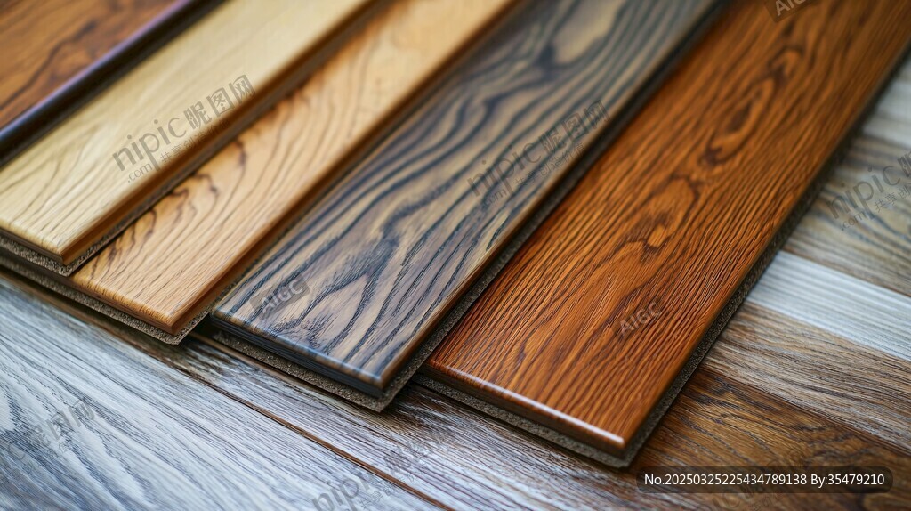 多样实木地板展示